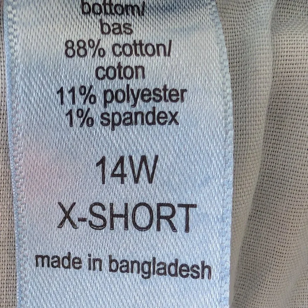 MAURCIES M Jeans High Rise Blue Size 14W X-Short $16.00 - Picture 4 of 5